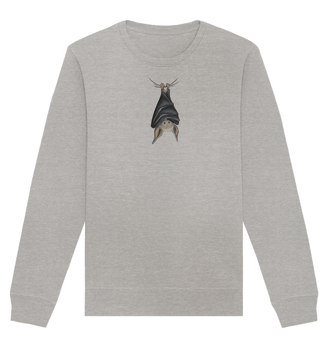 Lustig chillende Fledermaus - Organic Basic Unisex Sweatshirt