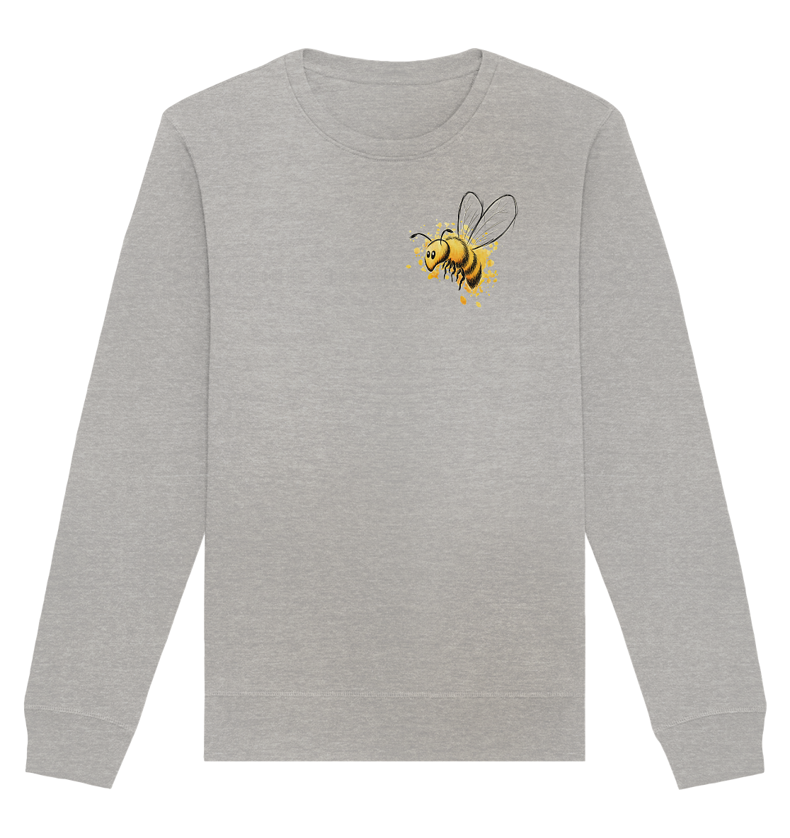 Lässige kleine Honig-Biene - Organic Basic Unisex Sweatshirt