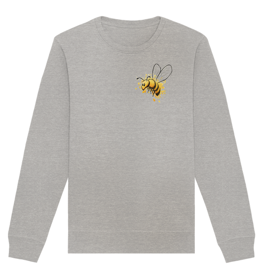 Lässige kleine Honig-Biene - Organic Basic Unisex Sweatshirt