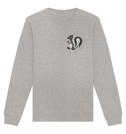 Lustig stinkiges Stinktier - Organic Basic Unisex Sweatshirt