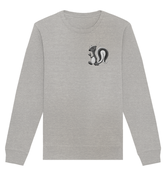 Lustig stinkiges Stinktier - Organic Basic Unisex Sweatshirt