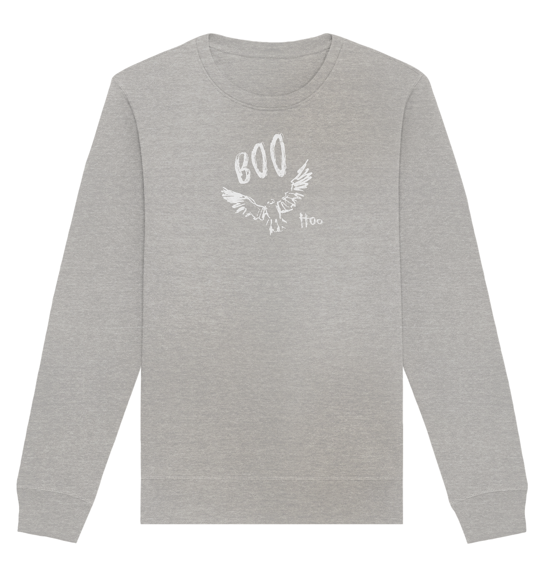 Boo Hoo! Fliegende Eule  - Organic Basic Unisex Sweatshirt