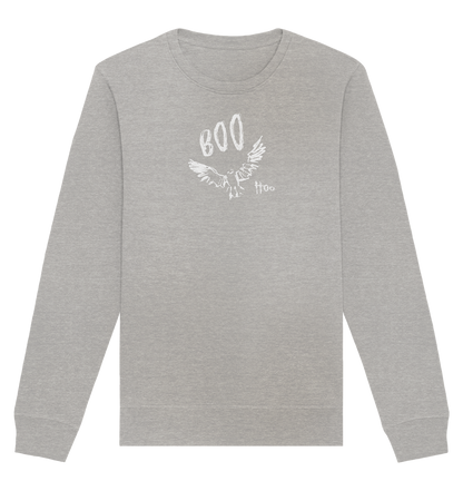 Boo Hoo! Fliegende Eule  - Organic Basic Unisex Sweatshirt