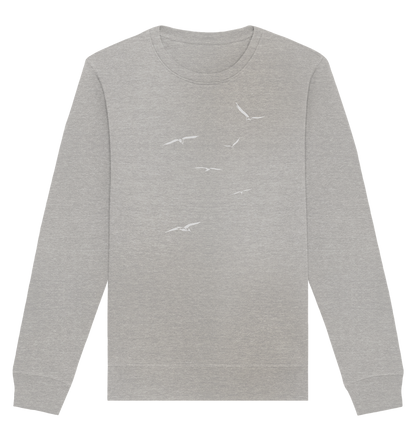Vogelschwarm – Traum vom Fliegen - Organic Basic Unisex Sweatshirt