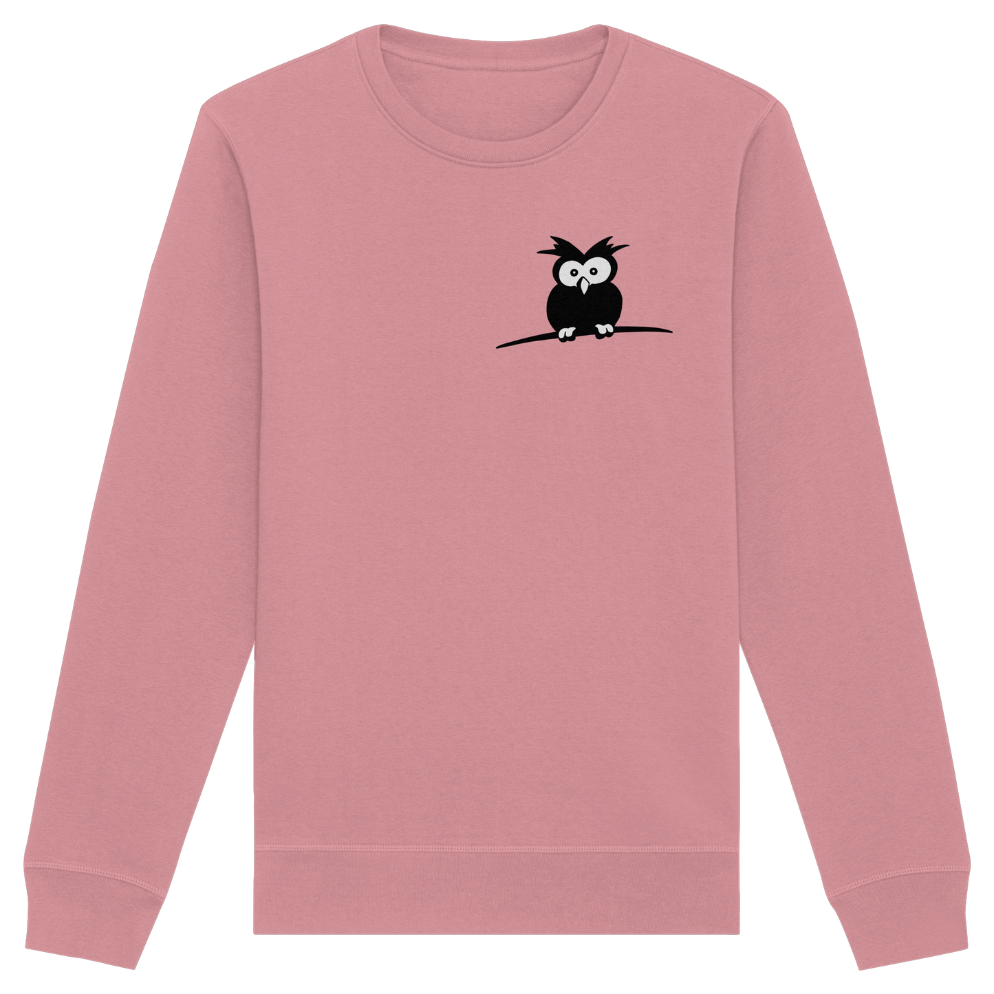 Kleine struppige Eule - Organic Basic Unisex Sweatshirt