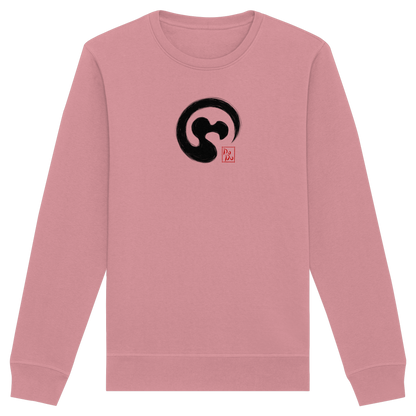 Zen Dodo im japanischen Enso Kreis - Organic Basic Unisex Sweatshirt
