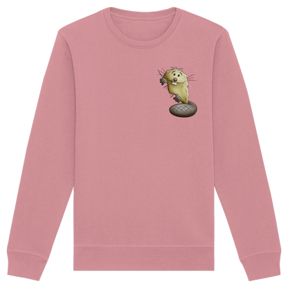 Lustiger frecher Biber - Organic Basic Unisex Sweatshirt