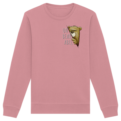 Unbearable – Unerträglich Bär - Organic Basic Unisex Sweatshirt