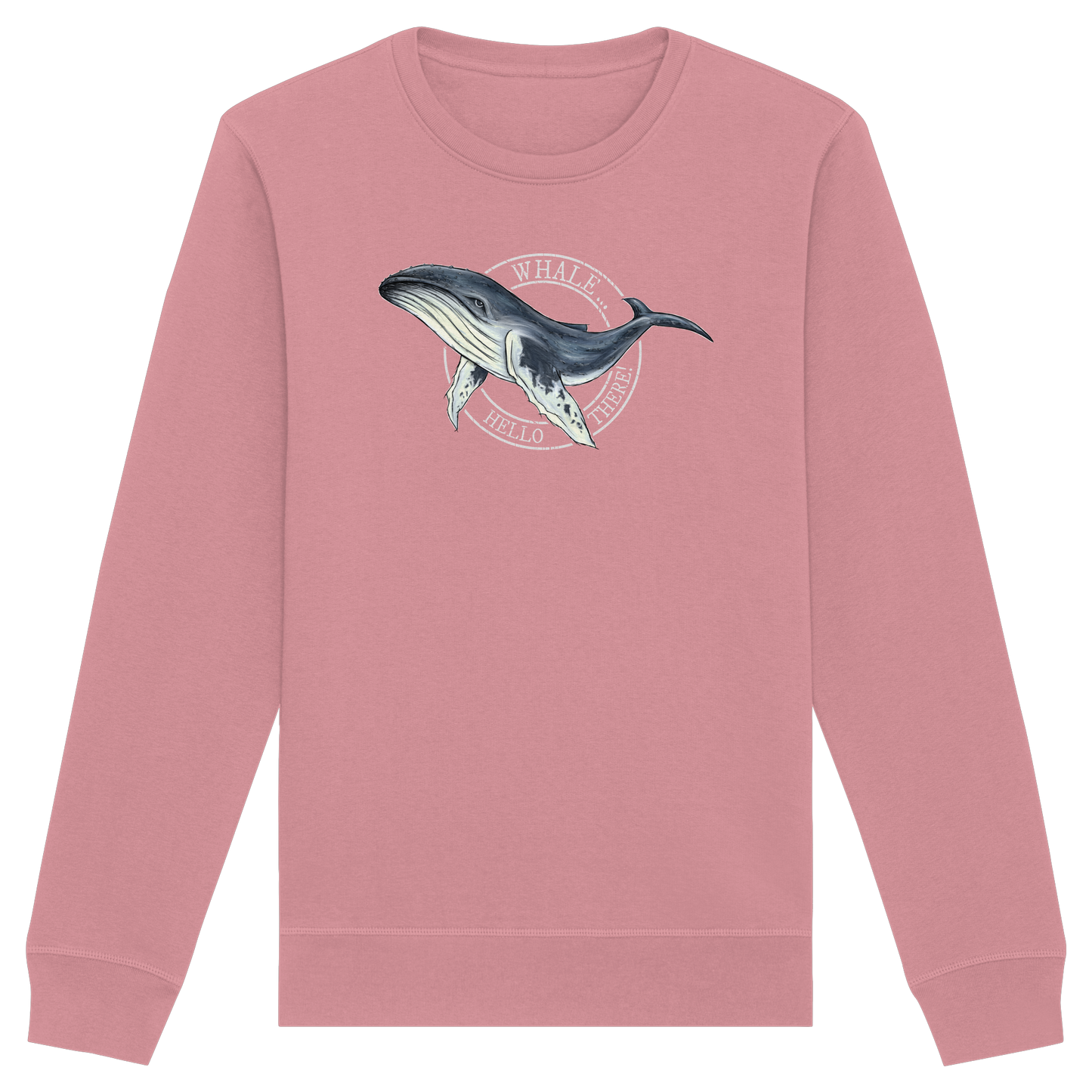 Whale, Hello There | Buckelwal - Organic Basic Unisex Sweatshirt