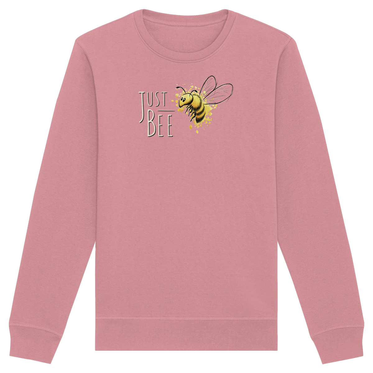 Just Bee, kleine Honig-Biene - Organic Basic Unisex Sweatshirt