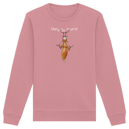 Hang In There | Lässiges Eichhörnchen - Organic Basic Unisex Sweatshirt