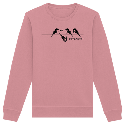 Sei anders, kleiner Spatz - Organic Basic Unisex Sweatshirt