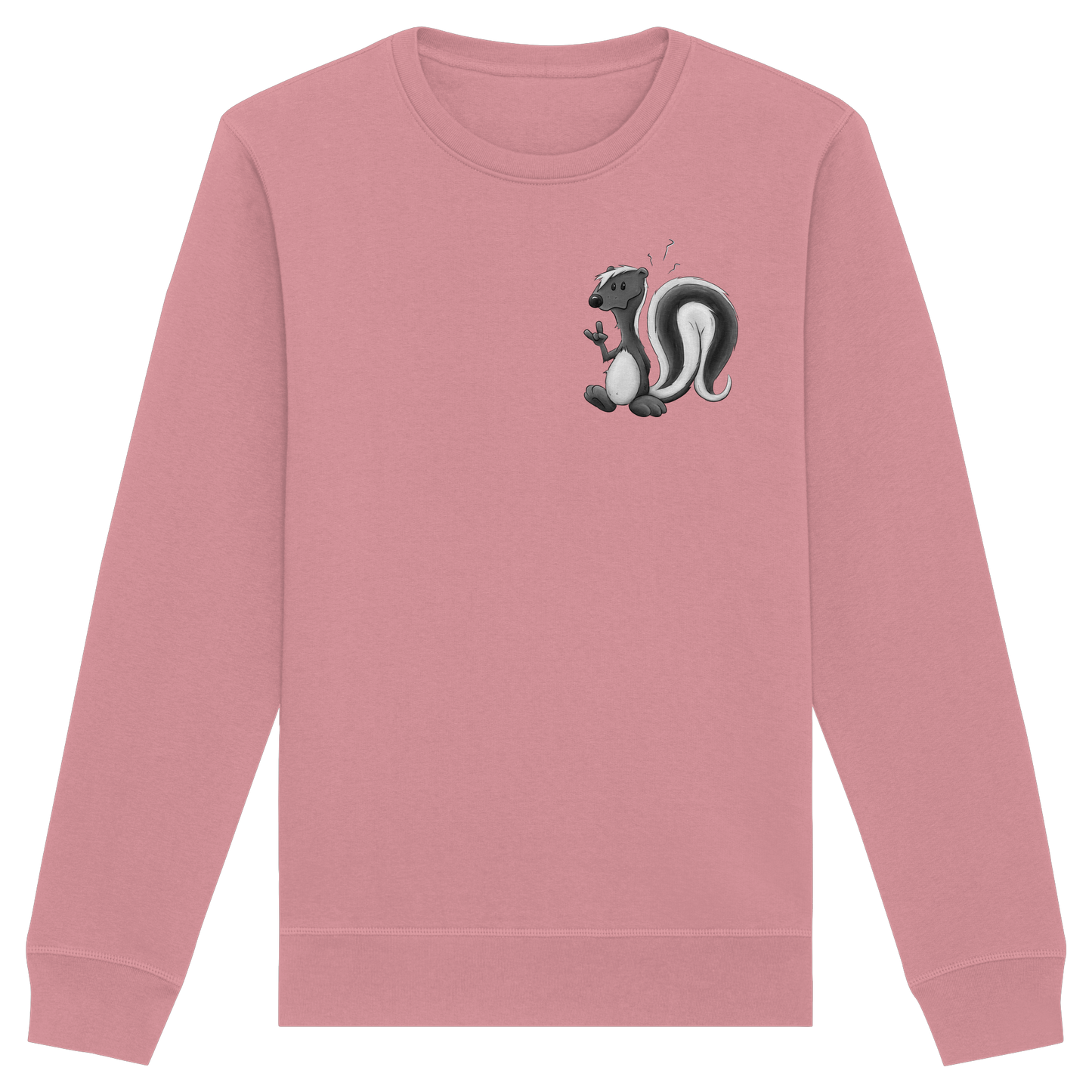 Lustig stinkiges Stinktier - Organic Basic Unisex Sweatshirt