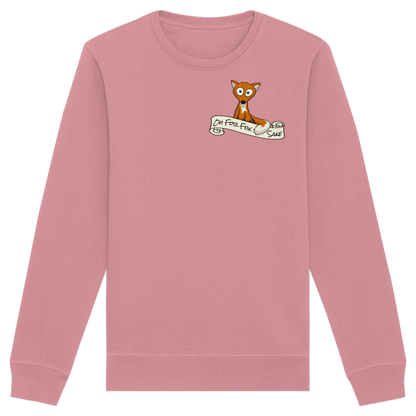 Oh For Fox Sake – Um Fuchses Willen - Organic Basic Unisex Sweatshirt