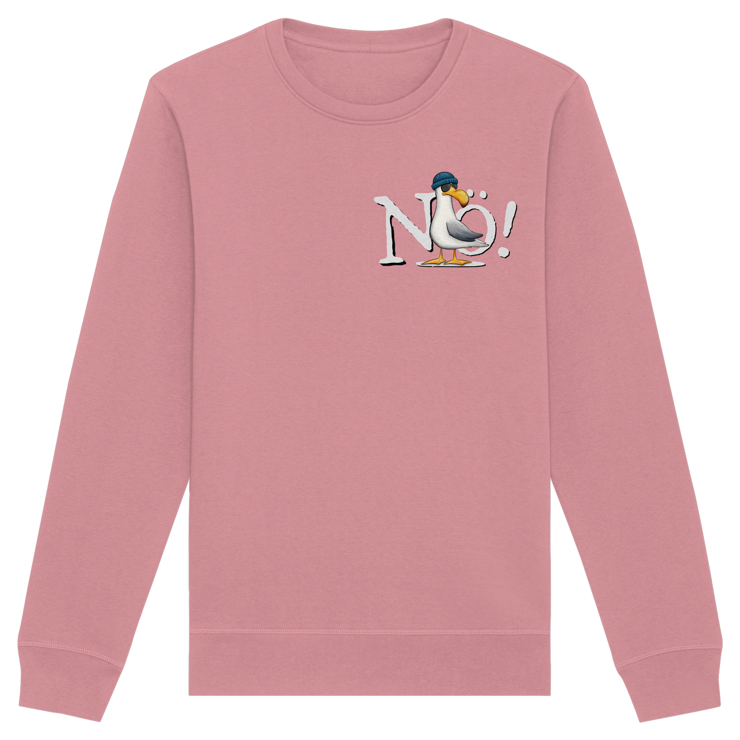 Nö Kein Bock Möwe - Organic Basic Unisex Sweatshirt