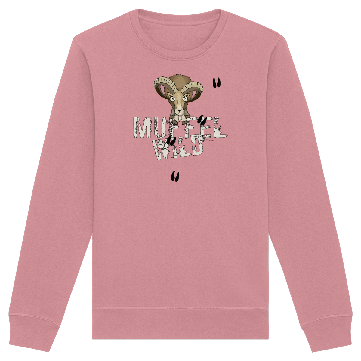 Muffel Wild Mufflon - Organic Basic Unisex Sweatshirt