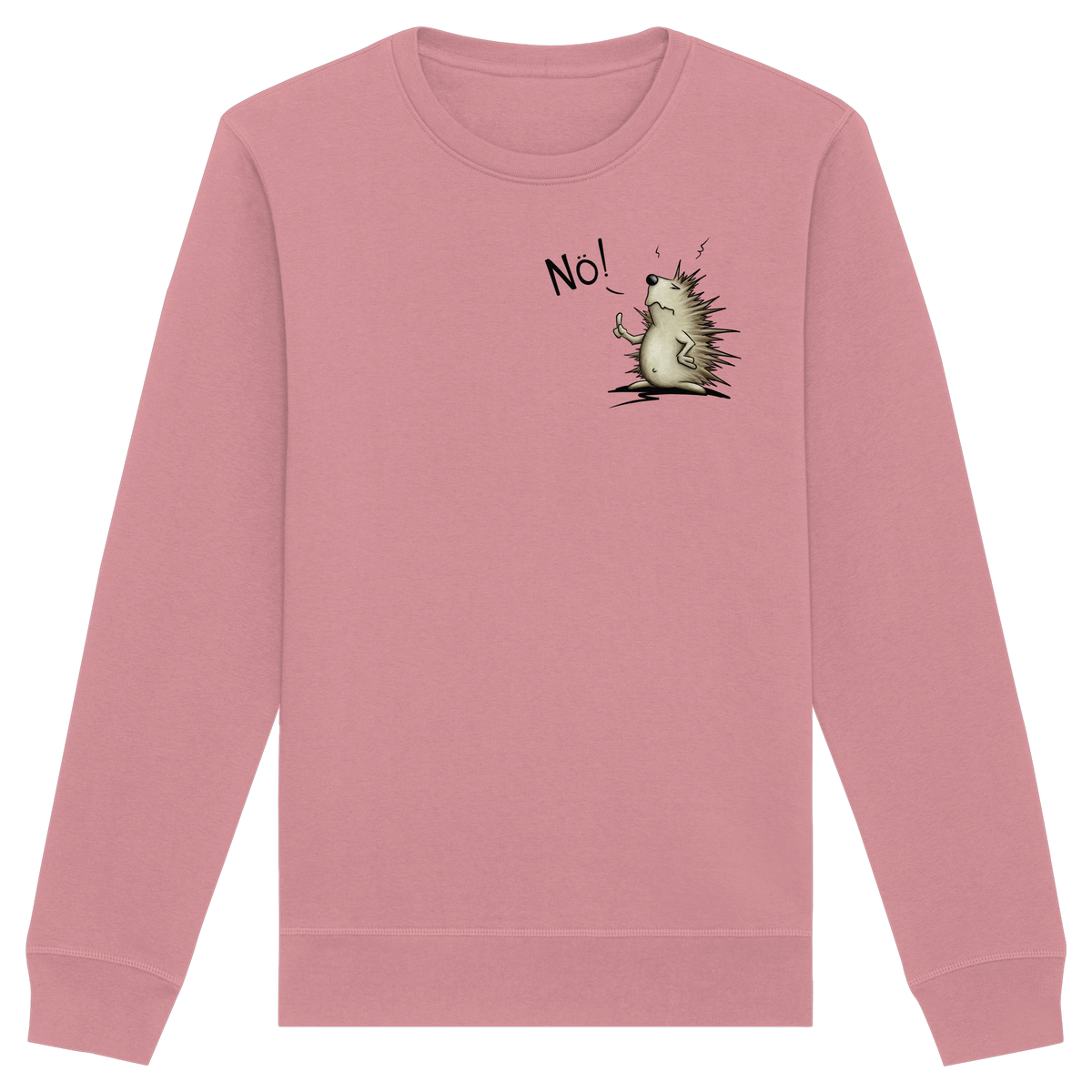 Nö! Grummeliger Igel - Organic Basic Unisex Sweatshirt