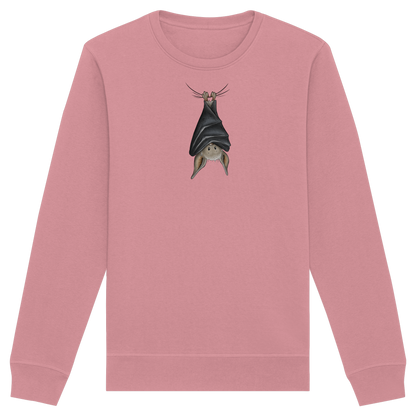Lustig chillende Fledermaus - Organic Basic Unisex Sweatshirt