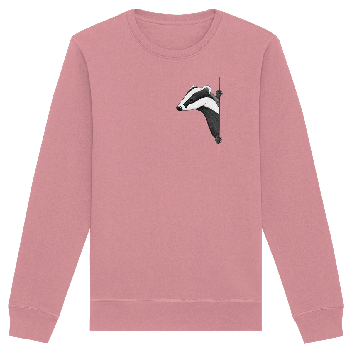 Lässiger Dachs Meister Grimbart - Organic Basic Unisex Sweatshirt