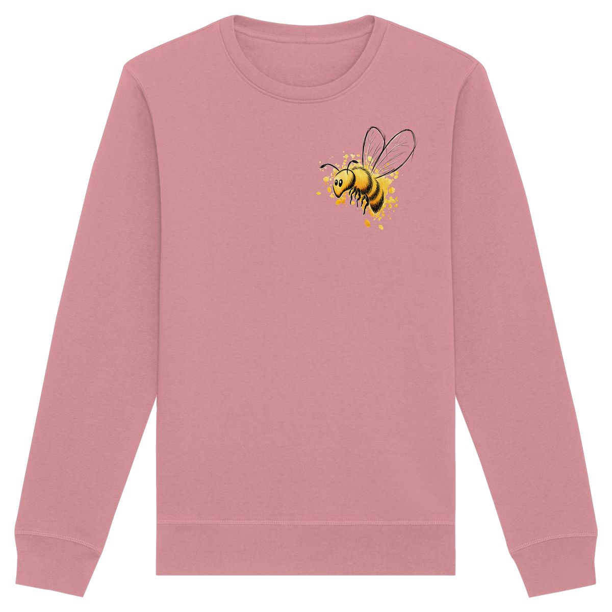 Lässige kleine Honig-Biene - Organic Basic Unisex Sweatshirt
