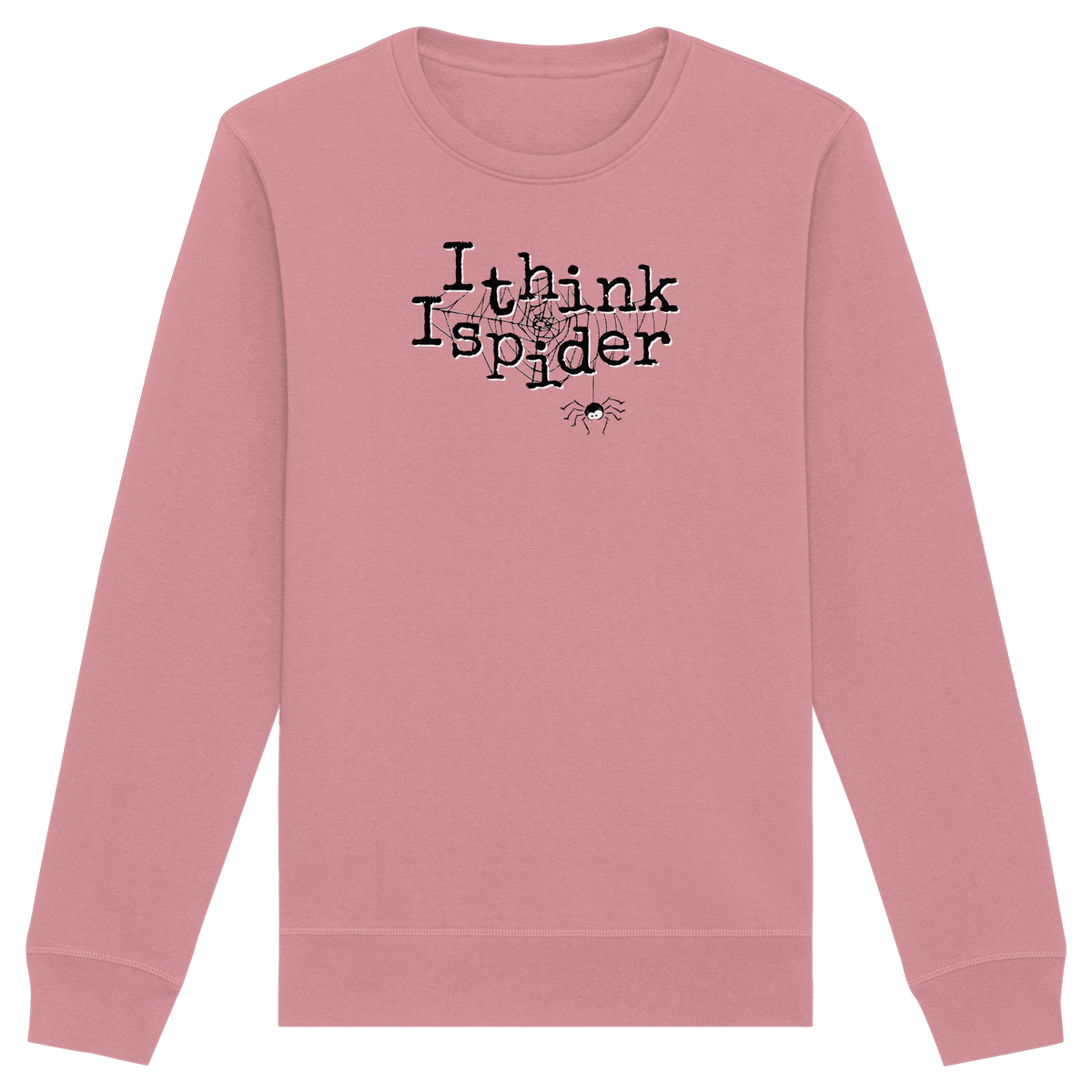 I think I spider - Spinne - Organic Basic Unisex Sweatshirt