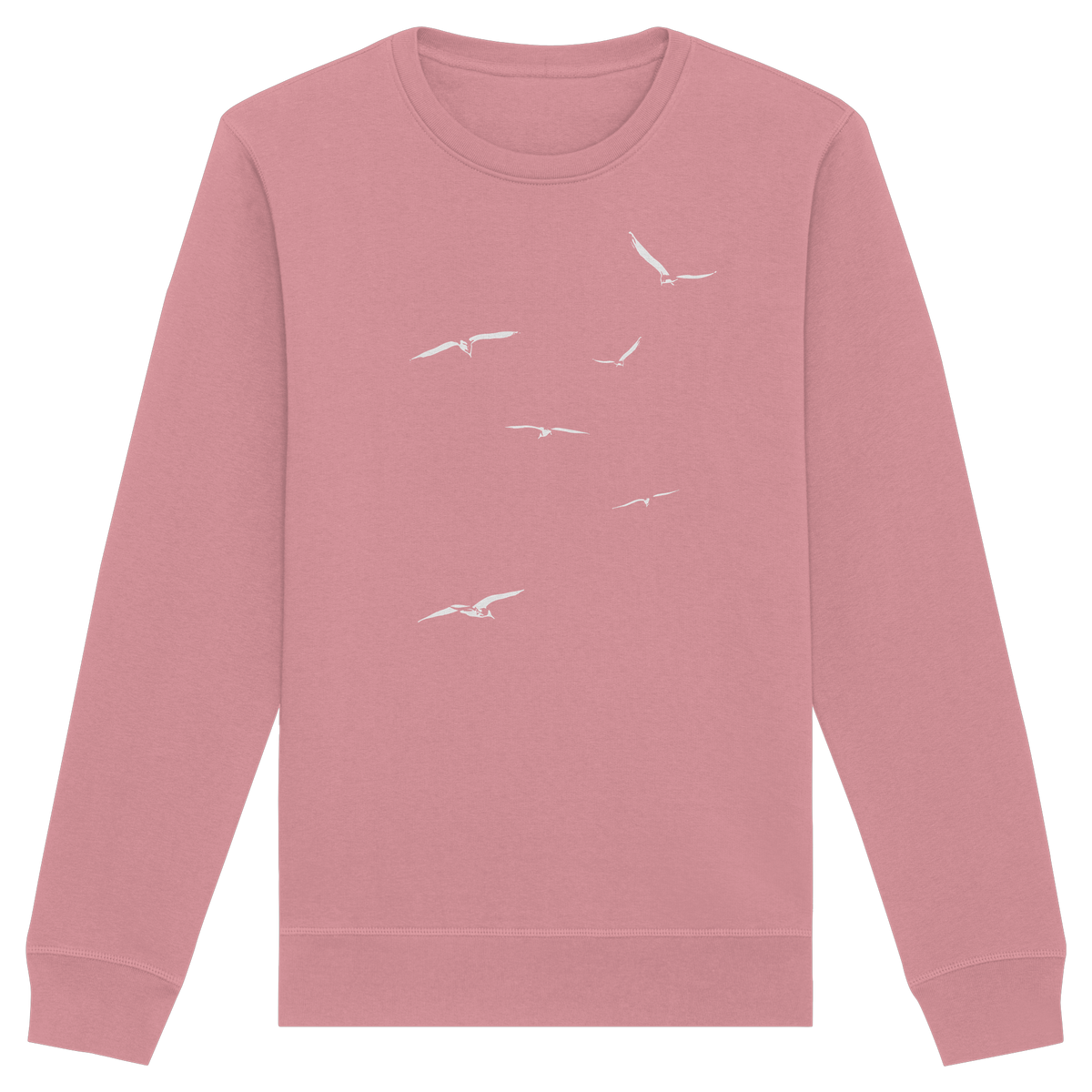 Vogelschwarm – Traum vom Fliegen - Organic Basic Unisex Sweatshirt