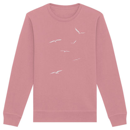 Vogelschwarm – Traum vom Fliegen - Organic Basic Unisex Sweatshirt