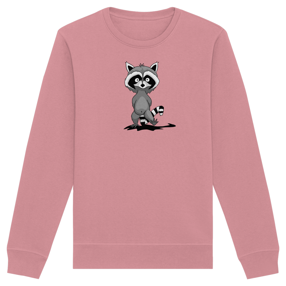Frecher kleiner Waschbär - Organic Basic Unisex Sweatshirt