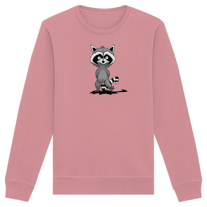 Frecher kleiner Waschbär - Organic Basic Unisex Sweatshirt