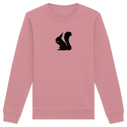 Eichhörnchen Silhouette - Organic Basic Unisex Sweatshirt