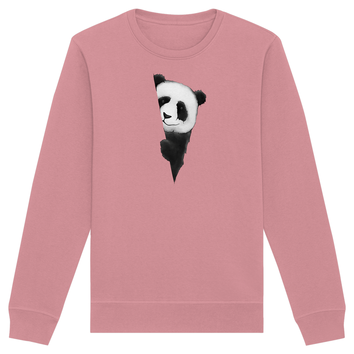 Panda Bär Illustration - Organic Basic Unisex Sweatshirt