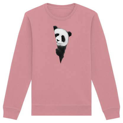 Panda Bär Illustration - Organic Basic Unisex Sweatshirt