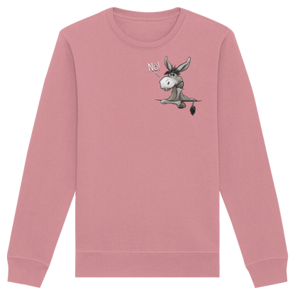 Nö! Störrischer Esel - Organic Basic Unisex Sweatshirt