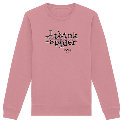 I think I spider - Spinne - Organic Basic Unisex Sweatshirt