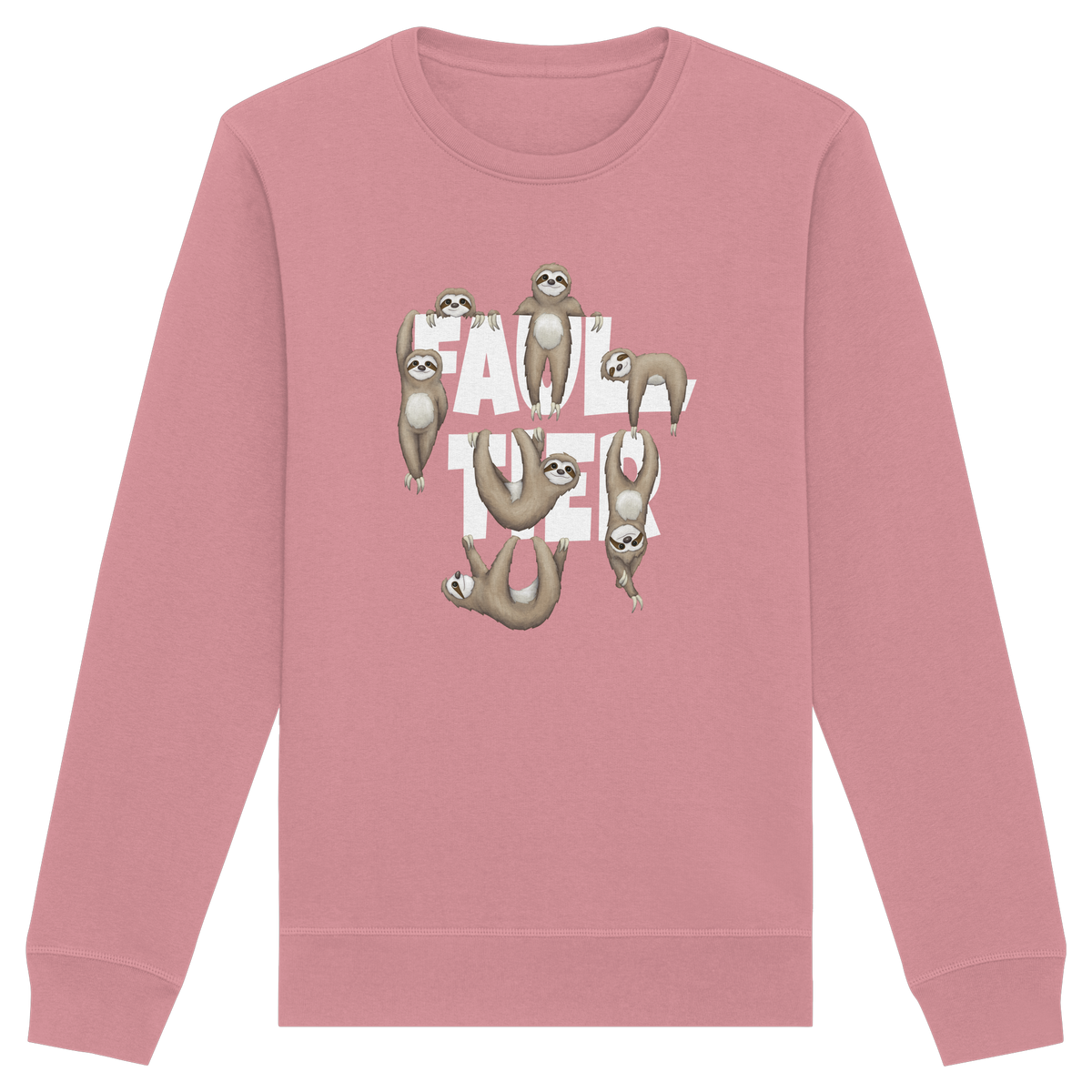 Viele gechillte Faultiere - Organic Basic Unisex Sweatshirt