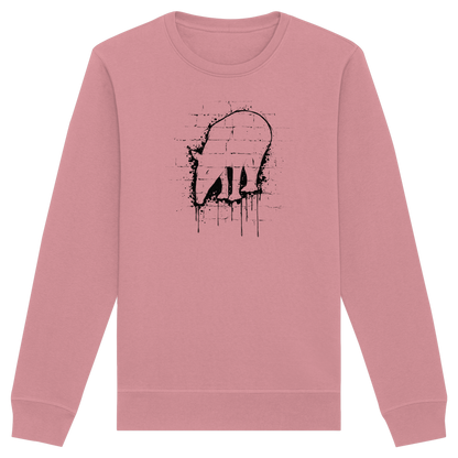Urban Street Art Tapir Silhouette - Organic Basic Unisex Sweatshirt