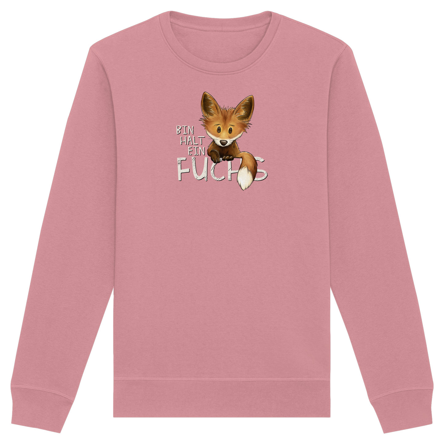 Bin halt ein Fuchs - Organic Basic Unisex Sweatshirt