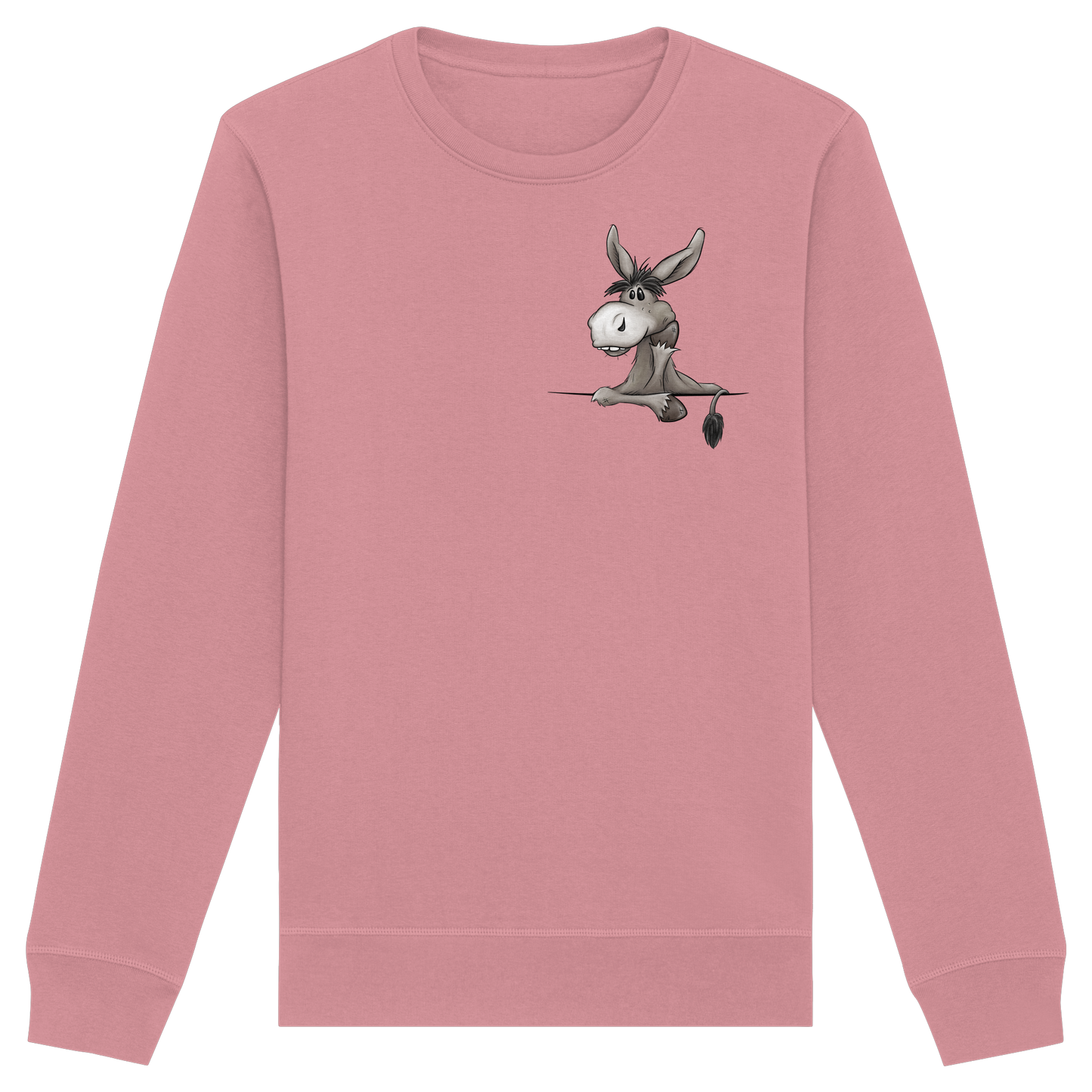 Lustiger lässiger Esel - Organic Basic Unisex Sweatshirt