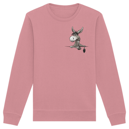 Lustiger lässiger Esel - Organic Basic Unisex Sweatshirt