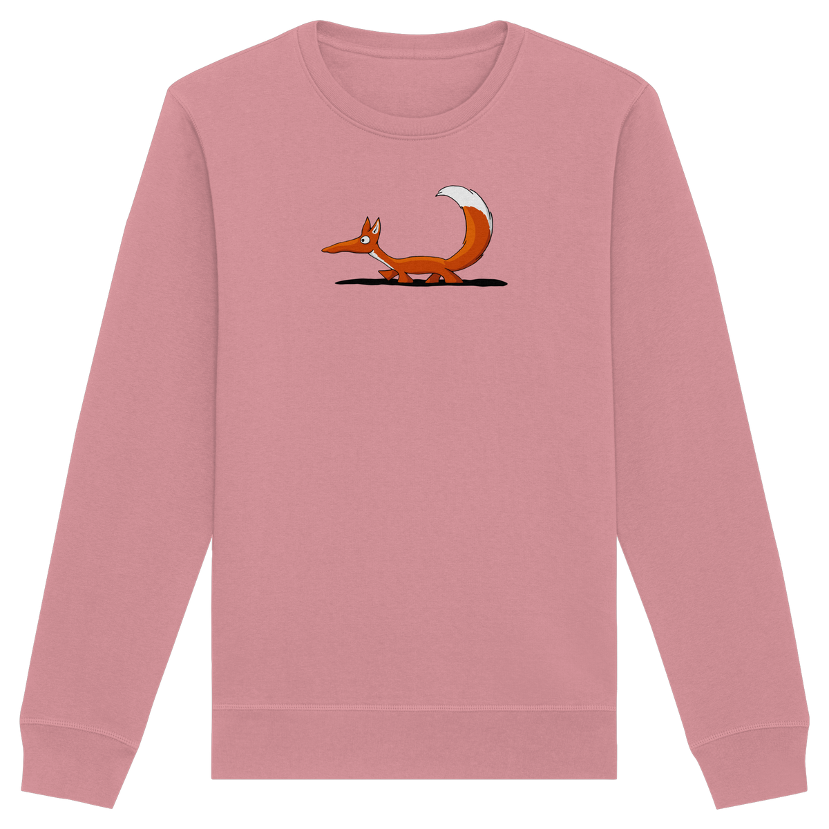Lässiger cooler Fuchs | Mr. Fox, der Schleicher - Organic Basic Unisex Sweatshirt
