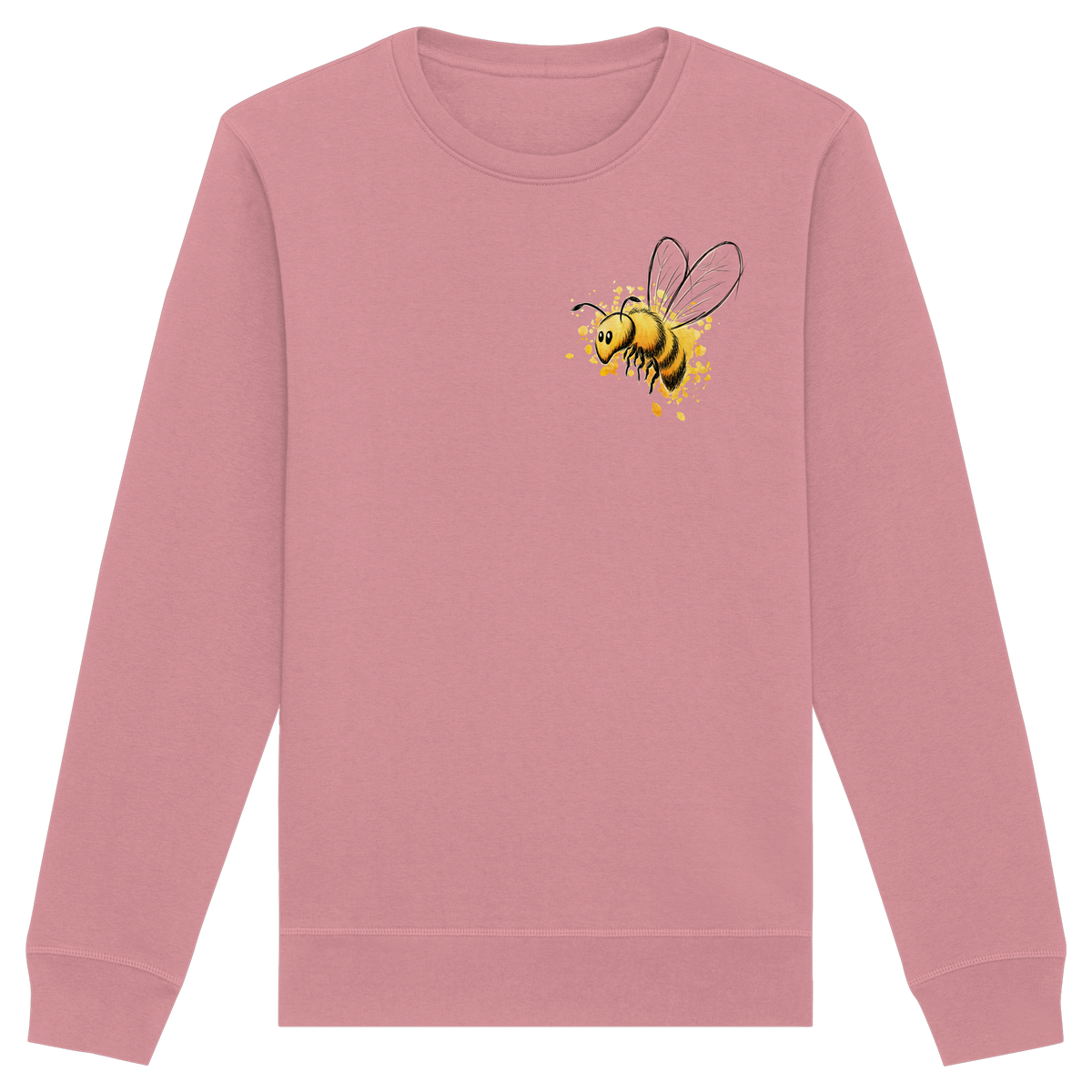 Lässige kleine Honig-Biene - Organic Basic Unisex Sweatshirt