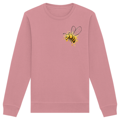 Lässige kleine Honig-Biene - Organic Basic Unisex Sweatshirt