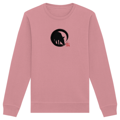 Zen Tapir im japanischen Enso Kreis - Organic Basic Unisex Sweatshirt