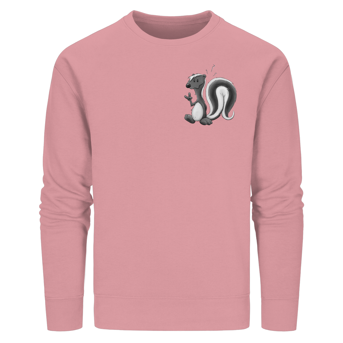 Lustig stinkiges Stinktier - Organic Basic Unisex Sweatshirt