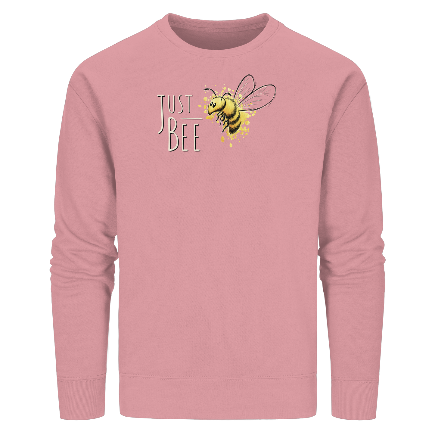 Just Bee, kleine Honig-Biene - Organic Basic Unisex Sweatshirt
