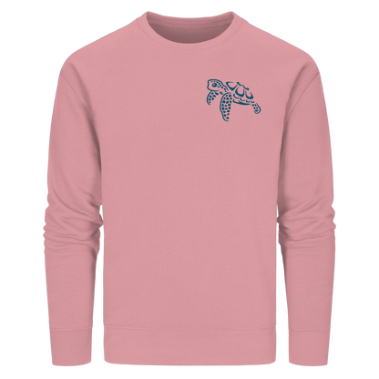Lässig lustige Wasserschildkröte - Organic Basic Unisex Sweatshirt