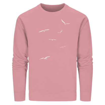 Vogelschwarm – Traum vom Fliegen - Organic Basic Unisex Sweatshirt