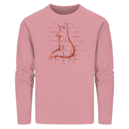 Street Art Fuchs Silhouette - Organic Basic Unisex Sweatshirt