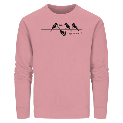 Sei anders, kleiner Spatz - Organic Basic Unisex Sweatshirt