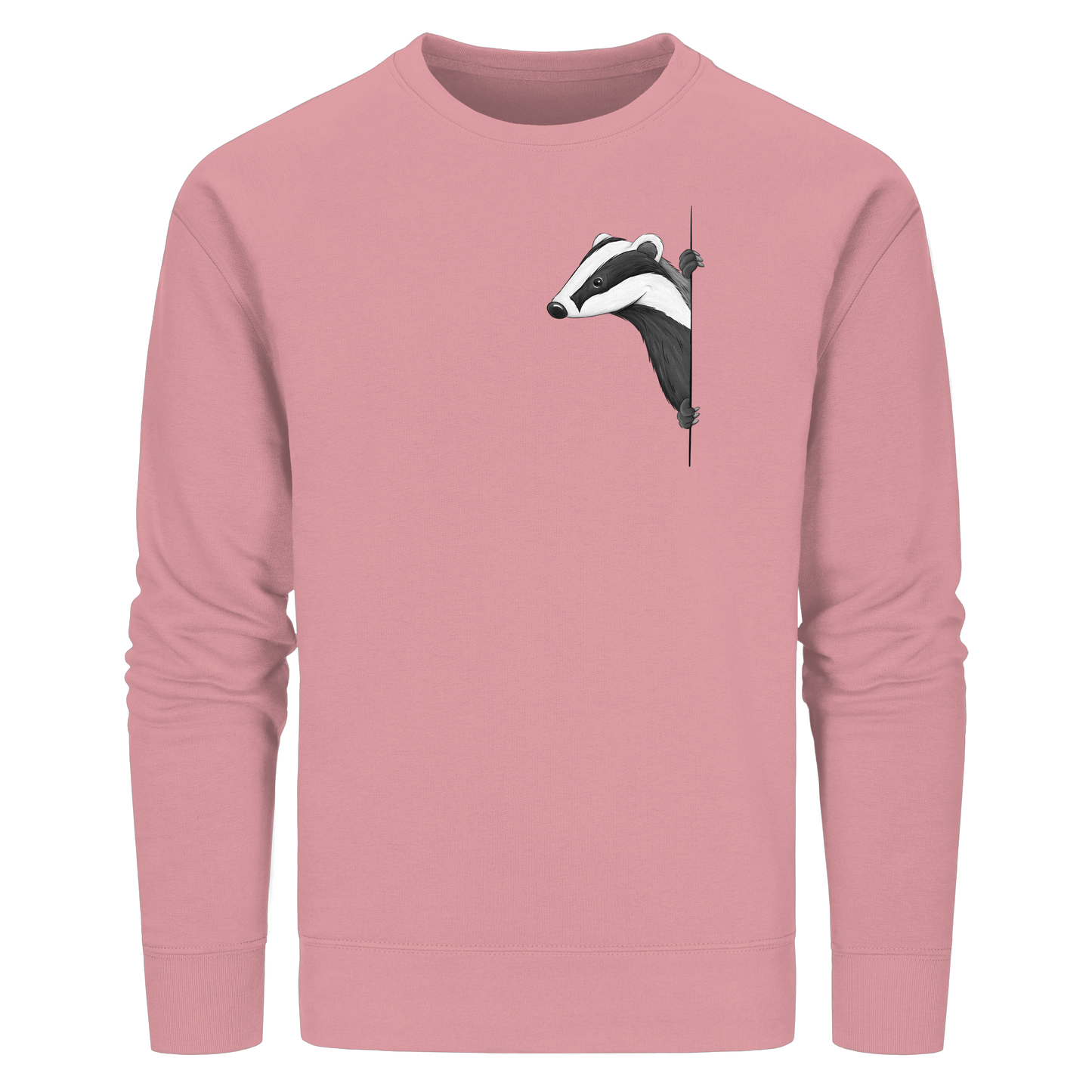 Lässiger Dachs Meister Grimbart - Organic Basic Unisex Sweatshirt